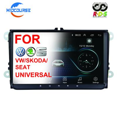 China Professional Volkswagen DVD Player Bluetooth Navigation In Dash Touch Screen Radio for sale