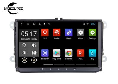 China GPS Navigation Volkswagen DVD Player Touch Buttons Navigation Split Screen Wifi RDS FM AM BT for sale
