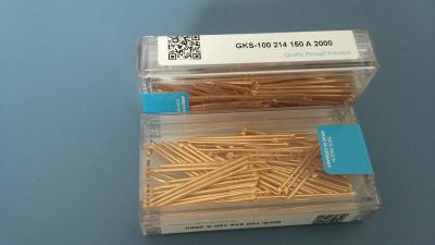 China Yellow metal SMT Spare Parts Ingun Test Probes GKS-100-214-150-A-2000 Test Fixtures for sale