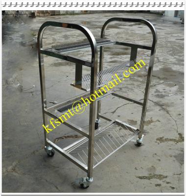 China Yamaha YS Feeder Storage Carts with Wire Shelves For SS Electronic Feeder for sale