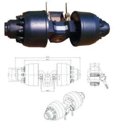 China Hydraulic Swing Axle Series for trailer for sale