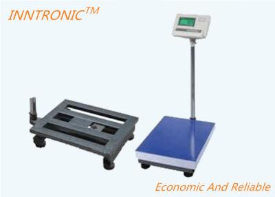 China Digital Bench 0.5T Blue Electronic Mild Steel Industrial Platform Weighing Scale 150kg for sale