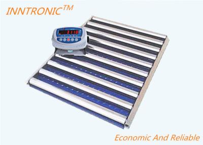China Wireless roller conveyor scale 5T  2.4G with 1200 X 1200CM Paltform OIML C3 C5 with indicator for sale