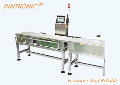 China CheckWeigher Machine INCW-550 5g-50kg 1g Automatic Check Weighing 25p/Min for food tool for sale