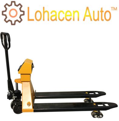 China LHPL-A12 3t Industry Weighing Scale Pallet Scale Fork 1150mm with Yaohua Indicator and nylon wheel for sale