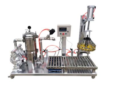 China LAGZ-GT 50KG 1G Roller 500ml Weighing And Packing Filling Machine for automatic liquid filling 0.05(%) for sale