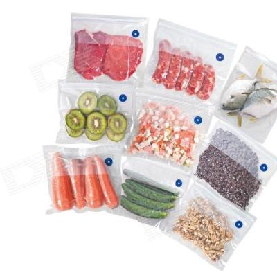 China Transparent Food Packaging Vacuum Plastic Bag for sale