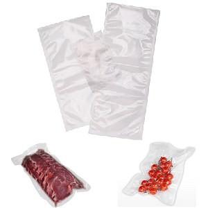China Clear Vacuum Plastic Food Wrapping Bags for sale