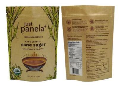 China Wholesale Biodegradable Zipper Brown Kraft Paper Bags Tea/Food Packaging Stand Up Paper k Bag for sale