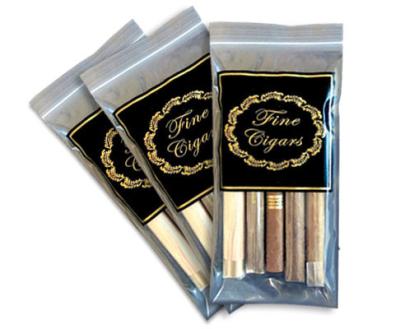 China Custom printed  Envelop Aluminum Foil Blunt Cigar Wrap Packaging Bags for tobacco for sale