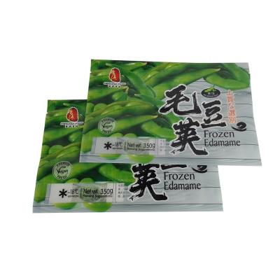 China Hot Sale Resealable Window Sealed Vacuum Vegetable Nylon Mylar Food Bags for sale