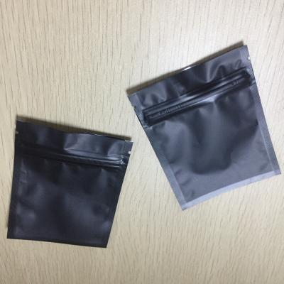 China wholesale colorful Small Aluminum Foil food packing bags with zip lock for sale