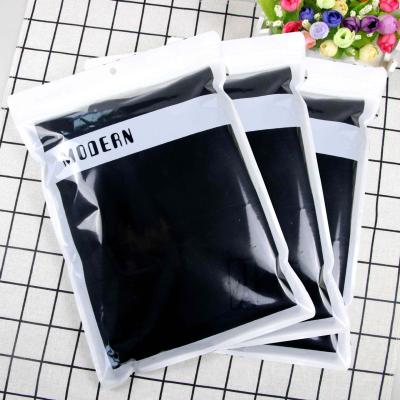 China Underwear plastic packaging bag men women general self sealing mylar bag clothing socks zipper package for sale