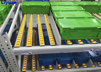 China FIFO Carton Flow Rack Corrosion Resistance First - In First - Out Garage Rackings for sale