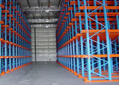 China Industrial Drive In Racking System , Drive In Drive Through Racking Durable for sale
