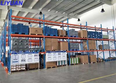 China Depth 700-1500mm Pallet Rack Wire Shelving , Mesh Racking System Corrosion Resistance for sale