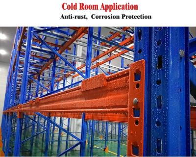 Cina Scaffali resistenti della cella frigorifera per il fascio ISO9001 della struttura del doppio C del magazzino approvato in vendita