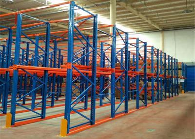 China Cold Room Heavy Duty Drive In Pallet Racking 1000-5000kgs Powder Coated for sale