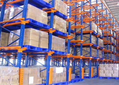 China Forklift Drive In Racking System , Drive In Warehouse Racking Optional Dimension for sale