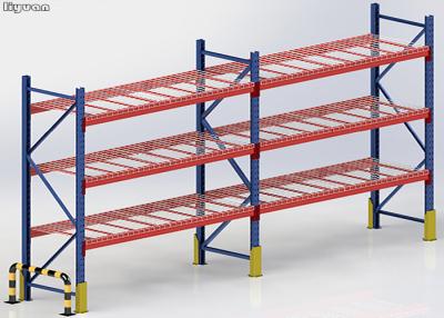 China Steel Heavy Duty Storage Wire Pallet Rack 100-5000kgs Load Capacity Powder Coated for sale