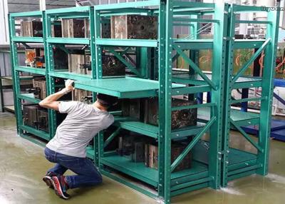 China Custom Injection Molding Molds Storage Roll Out Pallet Rack Height Adjustable for sale