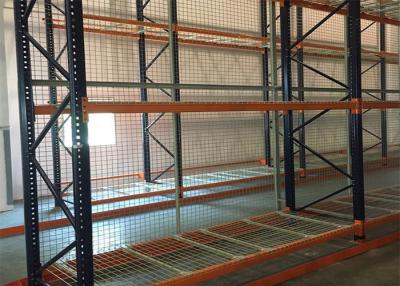 China Adjustable Pallet Racking System , Robot Welding Wire Mesh Decking For Warehouse for sale