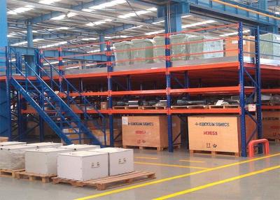 China Steel Platform Heavy Duty Mezzanine Floor Multi - Tiers For Industrial Warehouse for sale
