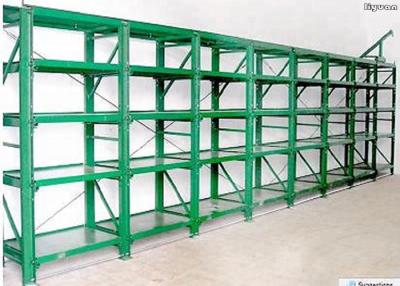 China Powder Coated Long Span Racking System Garage Storage Shelving RAL System Color for sale
