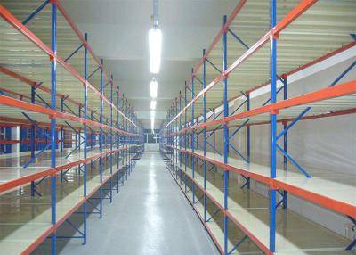 China Cold Rolled Steel Heavy Duty Metal Shelves Multi - Tiers For Warehouse Storage for sale