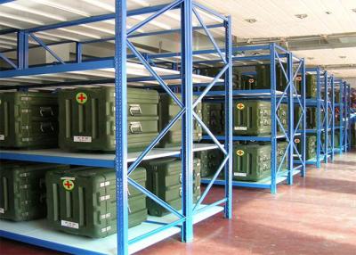 China Durable Medium Duty Racking System Cold - Roll Steel Shelves 500kg Per Shelf for sale