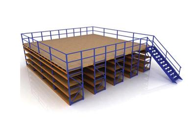 China Corrosion Protection Warehouse Q235B SS Mezzanine Racking System for sale