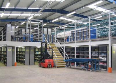 China Multi Layers Shelves Mezzanine Racking System Steel Platform Flooring Customized for sale
