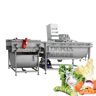 China 500-1000kg vortex fruit washing machine shrimp seaweed cleaning machine blueberry washing machine for sale