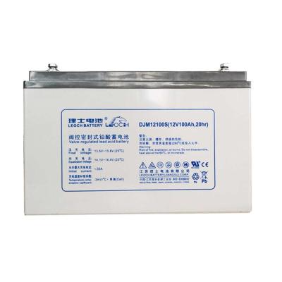 China Leoch DJM12100S VRLA Batería de plomo ácido 12V 100Ah 20h Para UPS Telecom en venta