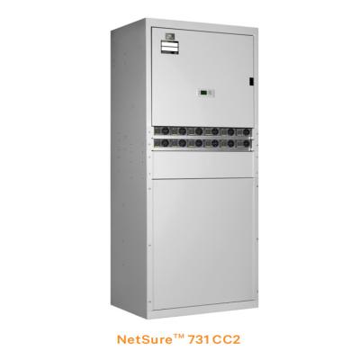 China Sistema de alimentación de corriente continua Compact Vertiv Indoor Enclosures NetSure 731 CC2 con salida de 600A en venta
