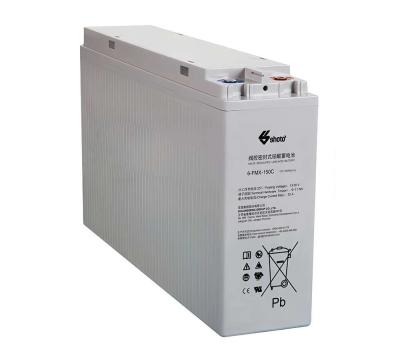 China 12V 150Ah Shoto Front Terminal Battery 6-FMX-150C High Capacity Lead Acid Battery for sale