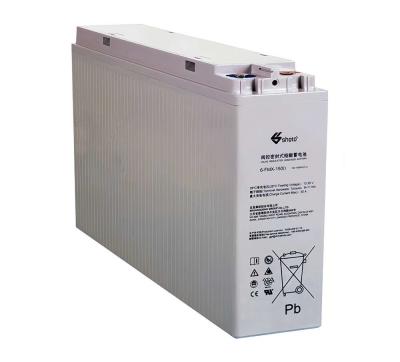 China Shoto Front Terminal Battery 6-FMX-150D High Capacity 12V 150Ah Lead Acid Battery for sale