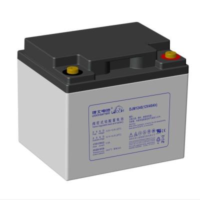 China Leoch DJM1240 12V 40Ah 20hr VRLA Batería de plomo ácido para el terminal M6 de UPS Telecom en venta