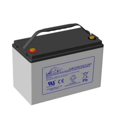 China 12V 75Ah 20hr VRLA Lead Acid Batteries Leoch DJM1275 UL TLC Approved for sale