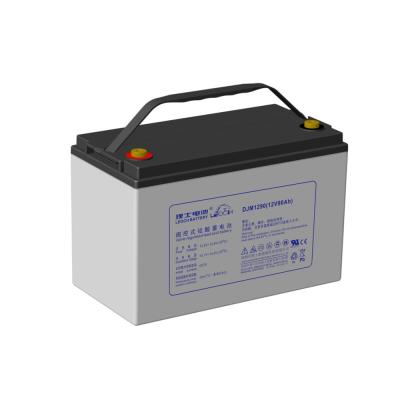 中国 Leoch DJM1290 VRLA 12V 鉛酸電池 90Ah 20hr UPSテレコムのために 販売のため