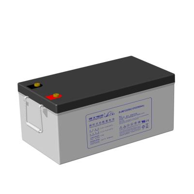 China Leoch DJM12250 12V 250Ah 20hr VRLA batería de plomo ácido 12 años de vida flotante diseñado en venta