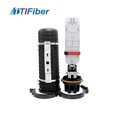 China 48 96 144 288 Cores Fiber Optic Joint Closure for Ftth Dome Type for sale