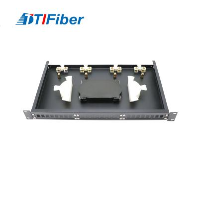 China 24 Sc Sx Ftth Mpo Mtp Optical Fiber Patch Panel Customized Length for sale