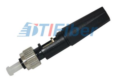 China Asamblea de fibra óptica del conector de la fibra óptica del conector de cable FC con la virola pulida de la fibra en venta