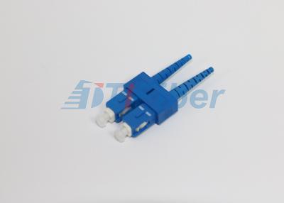 China SC / PC Fiber Optic Connectors For Fiber  Patchcords , Multimode Fiber Connectors for sale
