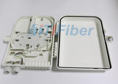 China 16 Core Fiber Termination Box , ABS Fiber Distribution Box For Ftth Network for sale