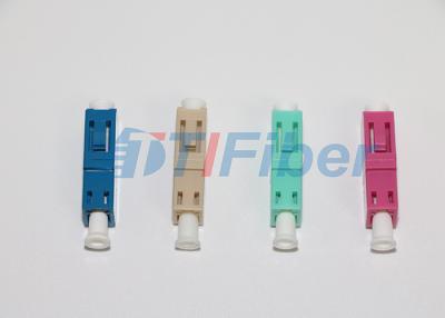 China Reliability Fiber Optic Plug , Lc Flange Coupling Adapter Single Mode for sale