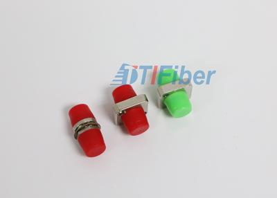 China FC / PC Square Type Fiber Optic Adapter , Multimode Fiber Coupler For Ftth Network for sale
