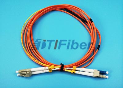 China Manutenção programada LC ao cabo de acondicionamento do remendo da fibra do modo do cabo de remendo da fibra ótica do milímetro LC - 1 medidor à venda