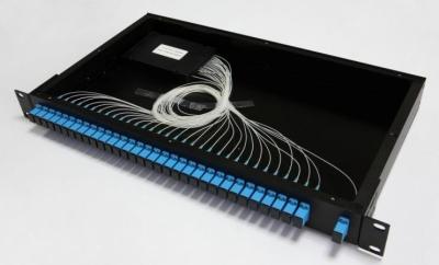 China 32 painel de remendo de fibra ótica do adaptador MPO do SC do núcleo para a telecomunicação à venda